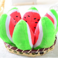 Direct Sales Fruits Shaped Plush Squeaky Chew Toys